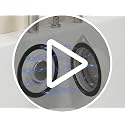 Magnetic Silicone Bathtub Overflow Drain Cover - Adjustable Water Level, 4.6 Inch Fit