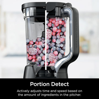 Ninja Blender & Food Processor - All-in-One Kitchen Appliance for Smoothies & Food | 72 oz. Pitcher & (2) 24 oz. To-Go Cups | 1800 Watt | Black | TB301