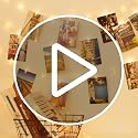 LED Photo Clip String Lights 33ft Warm White Battery Operated with 60 Clips