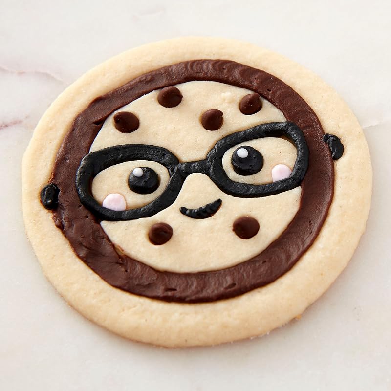 Cookie Stamp Set - Rosanna Pansino Nerdy Nummies 3.25" Round Cookie Stamp