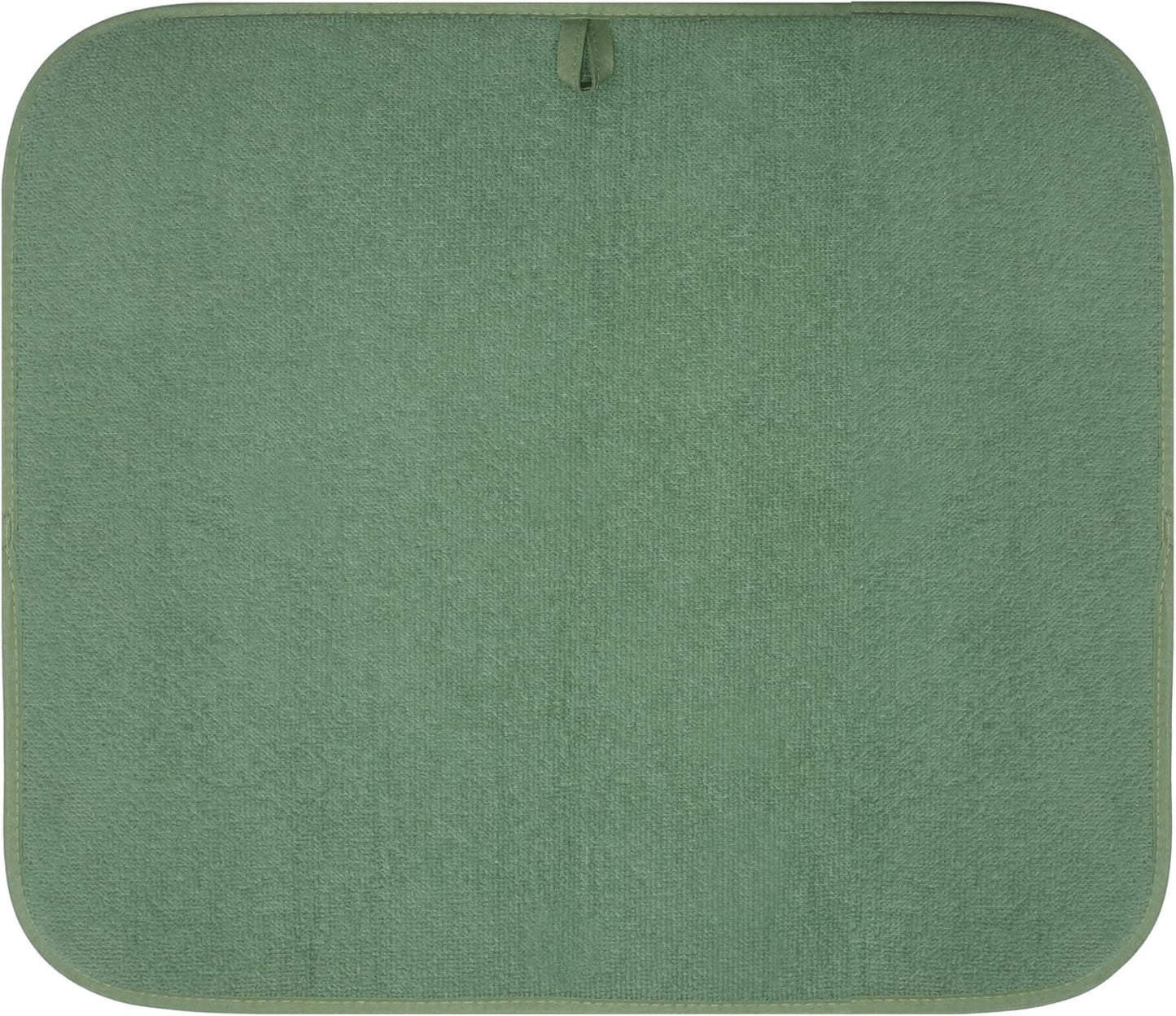 OGGI Microfiber Dish Drying Mat - Absorbent & Reversible Kitchen Pad, 16"x18", Large, Sage Color