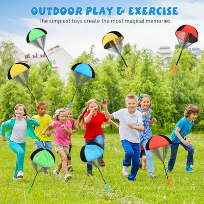 Parachute Toy - Flying Parachute Men for Kids | Perfect Outdoor & Indoor Fun for Ages 3-12