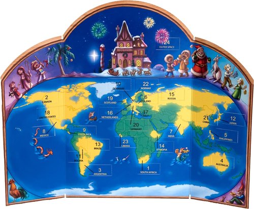Haute Decor Advent Calendar - Celebrate Christmas Around the World in Style