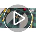 Christmas Tree Napkin Rings Set of 6 - Festive Gold Holiday Table Decor - Xmas Variation