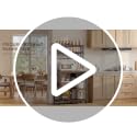 30 Inch Kitchen Bakers Rack with Power Outlet & LED Light - Rustic Brown, 6-Tier Microwave Stand with Drawer & Hooks