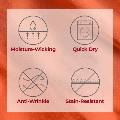 Mellanni Twin Sheets Set - 3 PC Iconic Collection Bedding - Hotel Luxury, Extra Soft, Cooling Bed Sheets - Wrinkle, Fade, Stain Resistant (Twin, Poppy Orange)