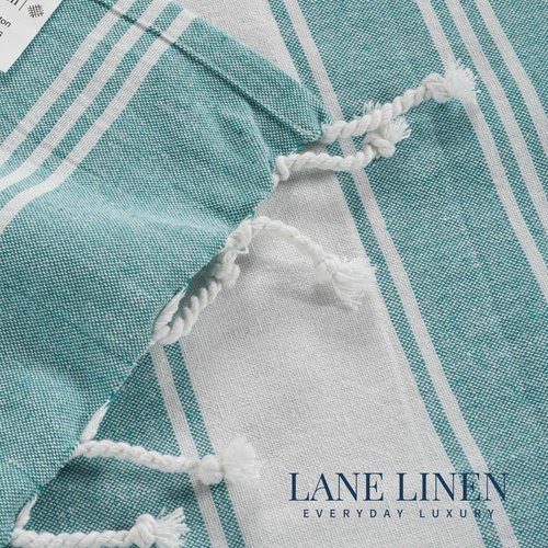 LANE LINEN Beach Towel - Beach Towels Oversized, Pre-Washed Large Beach Towels, Sandless Beach Towel, Quick Dry Travel Towel, Large Pool Towels, 39"x71" - Hunter Green