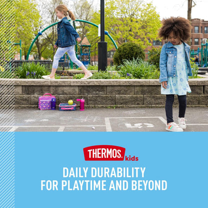 THERMOS FUNTAINER 12 Ounce Stainless Steel Water Bottle - Vacuum Insulated | Minnie Mouse Design
