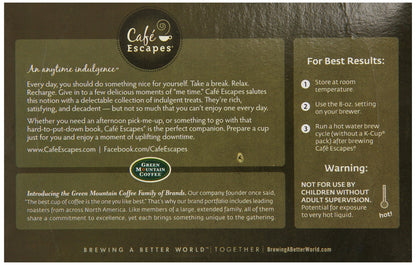 Cafe Escapes Cafe Vanilla K-Cups 1 Box (12 K-Cups)