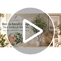 6FT Artificial Olive Tree with Woven Basket - Realistic Indoor Decor