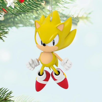 Super Sonic Hallmark Keepsake Christmas Ornament - Sonic the Hedgehog Gift