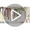Artificial Fall Eucalyptus Garland - Brown, 3 Pack, 5.8 Ft Hanging Vines