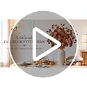 Artificial Eucalyptus Stems Fall Decor 6-Pack, 35.4 Inches for Autumn Home