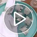 Silver Leaf Napkin Ring Set of 12 - Shiny Metal Table Decor for Holidays