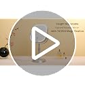 Lighted Makeup Mirror with Magnification 20X/1X, Adjustable Height, LED Display