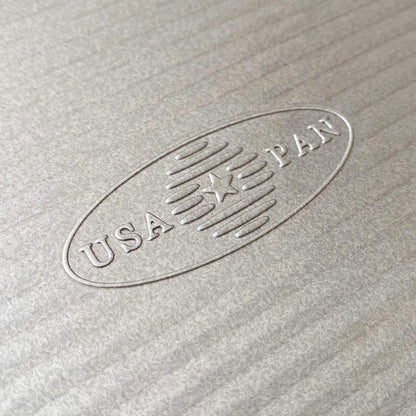 USA Pan Bakeware Nonstick Half Sheet Pan - Durable Aluminized Steel | Set of 2 Baking Sheets