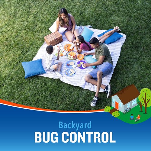 Cutter Backyard Bug Control Spray Concentrate - Kills Mosquitoes, Fleas & Ants | 32 fl Ounce (2 Pack)