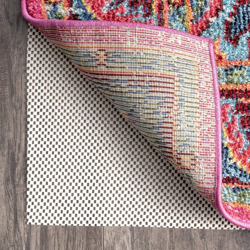 nuLOOM 2' x 8' Non-Slip Gripper Rug Pad, Cushioned for Comfort & Floor Protection, Skid Resistant Pads for Hard Floors Under Carpet Mat Cushion, Customizable Protection