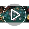 Christmas Snowflake Ornaments Set - Clear Light Pink Acrylic DIY Decoration, 35 Pieces