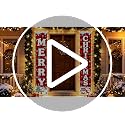 Outdoor Christmas Decorations Banner with String Lights - Merry Christmas Welcome Sign, 70 Inch Festive Yard & Door Decor