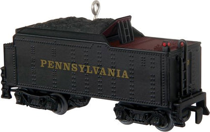 Hallmark Keepsake Christmas Ornament 2023 - Lionel Pennsylvania K4 Tender Metal Train Gift