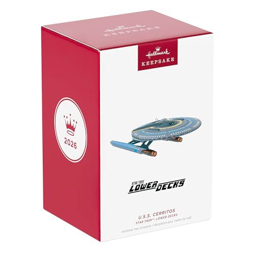 Hallmark Keepsake Star Trek U.S.S. Cerritos Christmas Ornament - Lower Decks