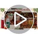 Christmas Disposable Plastic Cups 9oz - 60 Pack, Festive Design