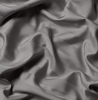 Pure Bamboo California King Sheets - 100% Organic Viscose Bed Set, Soft & Cooling, Jacquard Stone