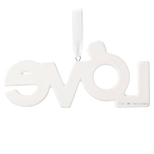 Hallmark Keepsake Christmas Ornament - Our Engagement 2026 - White Porcelain Gift