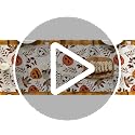 Halloween Table Runner 13x72 Inch Beige Polyester Home Party Decor