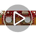 Christmas Placemat Set of 4 - 12x18 Inch Buffalo Plaid Holiday Table Mats