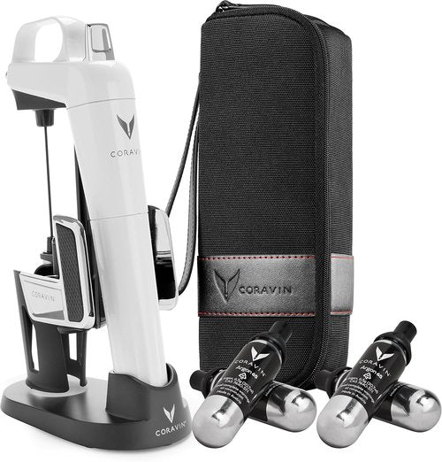 Coravin Model Two Elite Pro Wine Preservation System, Gloss White