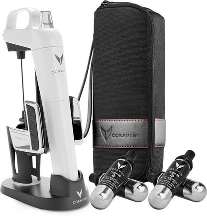 Coravin Model Two Elite Pro Wine Preservation System, Gloss White