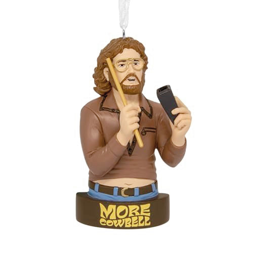 Saturday Night Live Christmas Ornament - More Cowbell SNL 50th Anniversary
