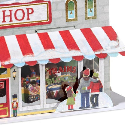 American Greetings Christmas Decoration - Magic Moments Toy Shop Design | Festive Holiday Decor