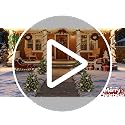 Conical 24-Inch Outdoor Christmas Topiary Trees Set with Lights - 4 Pack