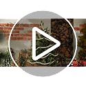 Wood Bead Garland for Christmas Tree - 16 Feet, Natural Wood Color