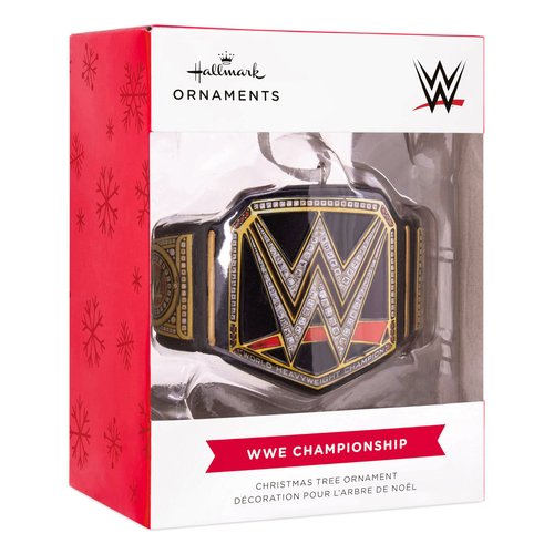 Hallmark WWE Belt Christmas Ornament