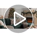 Christmas Pillow Covers 18x18 Inch - Tree White Holiday Decor - Mixweer 2 Pcs