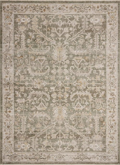 Loloi Magnolia Home | Pace Collection PAC-06 Area Rug - Forrest/Natural - 7'10" x 10' Size