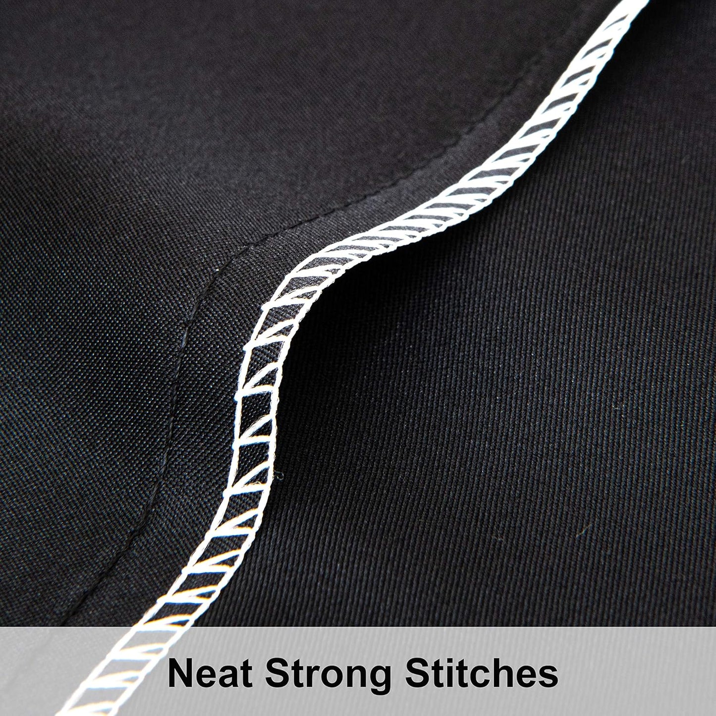 NTBAY Satin King Pillowcases - Luxurious Silky Pillow Cases for Hair & Skin | 20x40 Inches, Black - 2 Pack
