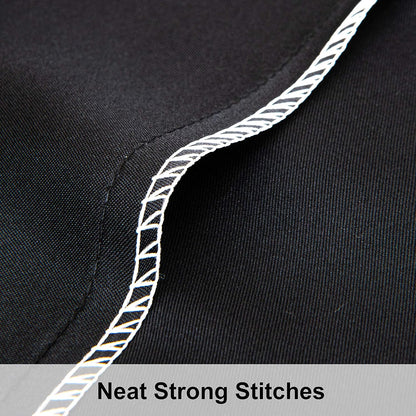 NTBAY Satin King Pillowcases - Luxurious Silky Pillow Cases for Hair & Skin | 20x40 Inches, Black - 2 Pack