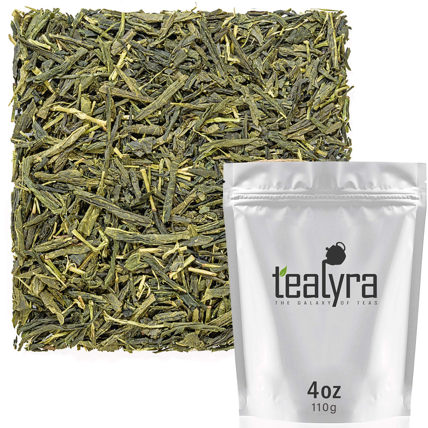 Tealyra - Bancha Ujitawara - Japanese Green Loose Leaf Tea - Light Taste - Low Caffeine - 110g (4-ounce)