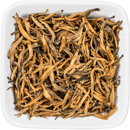 Tealyra - Imperial Golden Monkey - Yunnan Black Loose Leaf Tea - Best Chinese Black Tea - Bold Caffeine - 110g (4-ounce)