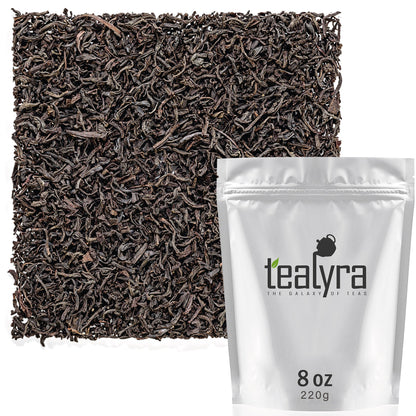 Tealyra - Orange Pekoe Ceylon - Classic English Breakfast Black Loose Leaf Tea - From Sri Lanka - Caffeine Bold - 220g (8-ounce)