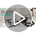 Kofomo Steam Cleaner for Home, 293°F High-Pressure Handheld Steamer with 3-Level Control, Gray, 15s Fast Heat-Up, 1.8L Tank