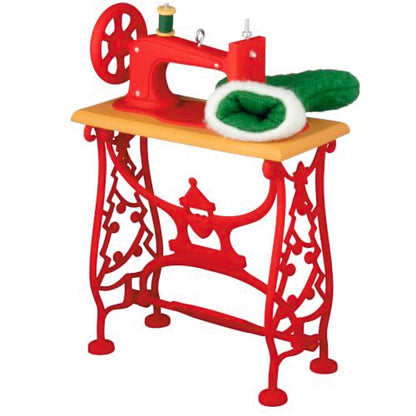 Hallmark Keepsake Christmas Ornament Sew Nostalgic 2026 Vintage Sewing Machine