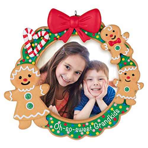 Hallmark Keepsake Christmas Ornament 2023, Oh-So-Sweet Grandkids Photo Frame, Picture Gifts