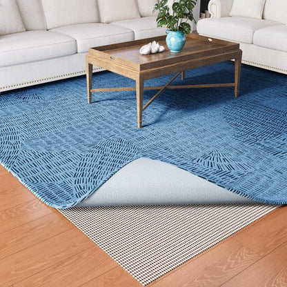 Jorvila Non-Slip Rug Pad Gripper 2x3 Feet, Anti Skid Mat for Under Area Rugs, Keeps Rugs in Position and Safe, Thick Cushioned Carpet Pad for Hardwood Floors Protection