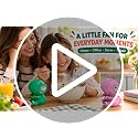 Mini Dinosaur Clip-On Fan for Cups & Bowls - Green, 8.5cm